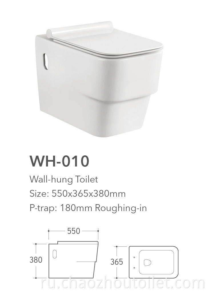 Wh 010 Wall Hung Toilet